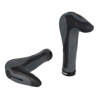 Gripy rowerowe XLC GR-G16 zintegrowane black